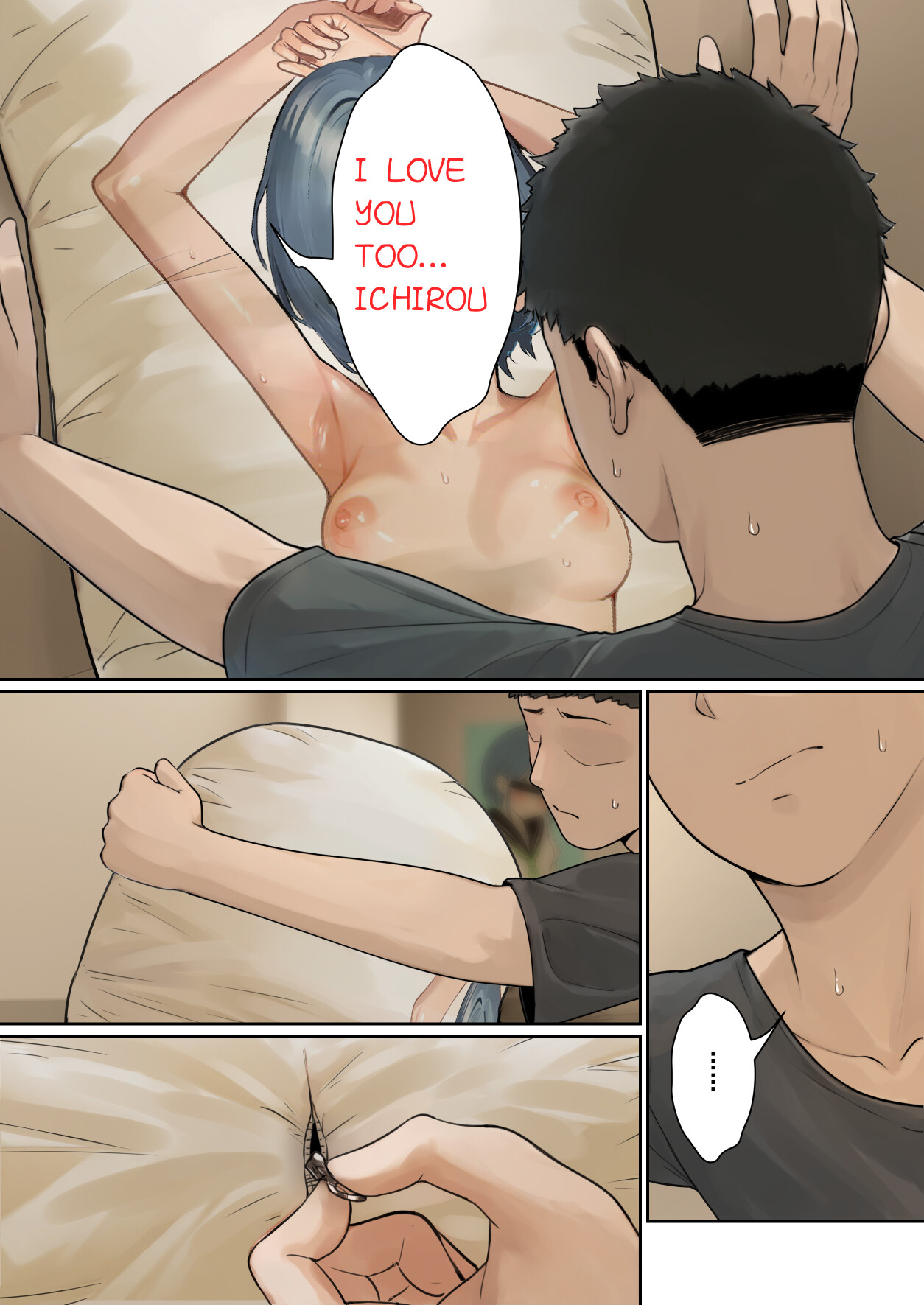 Hentai Manga Comic-My AR glasses can see various stats about my foster sister?!-Read-124